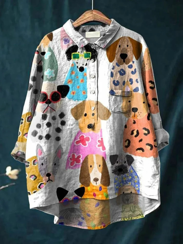 凛子 | ドッグアートTシャツ
